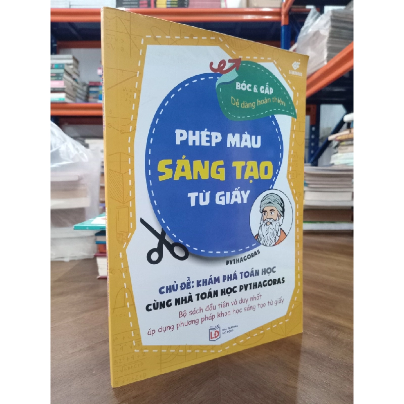 Phép màu sáng tạo từ giấy: Bộ sách đầu tiên và duy nhất áp dụng phương pháp khoa học sáng tạo từ giấy 476185