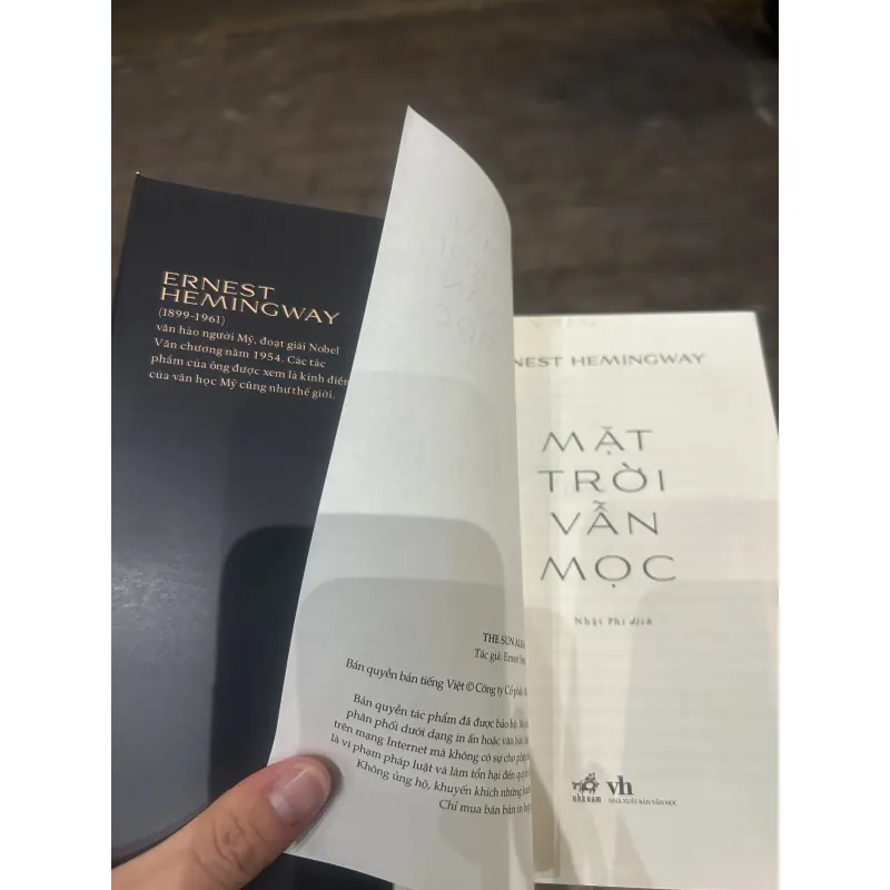 Mặt trời vẫn mọc - Ernest Hemingway (như mới) 974491