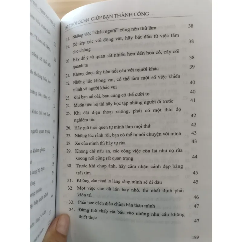 167 thói quen giúp bạn thành công trong cuộc sống
 958417