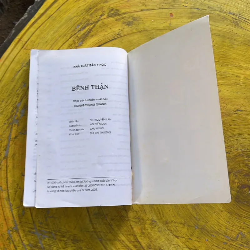 BỆNH THẬN - chủ biên PGS.BS. TRẦN VĂN CHẤT 937505