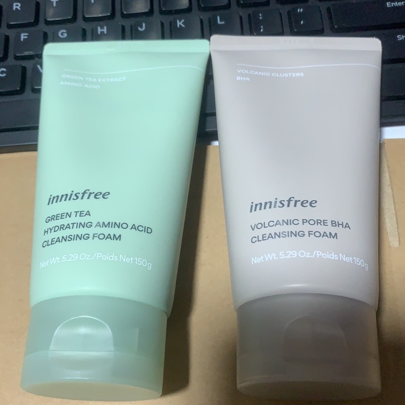 Sữa Rửa Mặt Innisfree Trà Xanh Green Tea Cleansing Foam chính hãng nguyên tem 148359