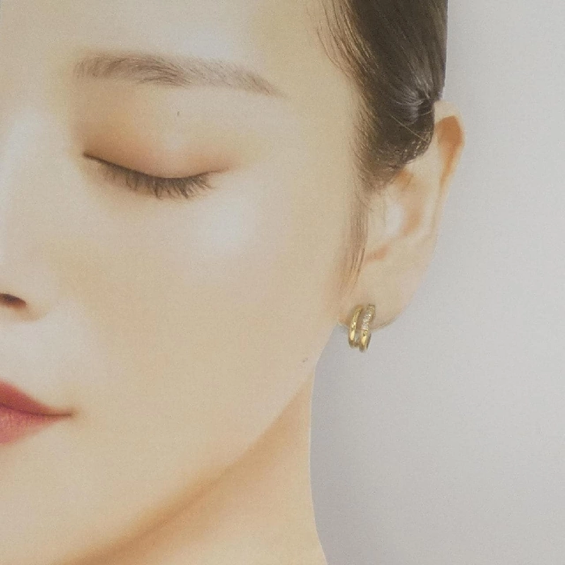 Bông tai kim cương K18YG 0.20CT - Hàng hiệu Chính hãng 872321