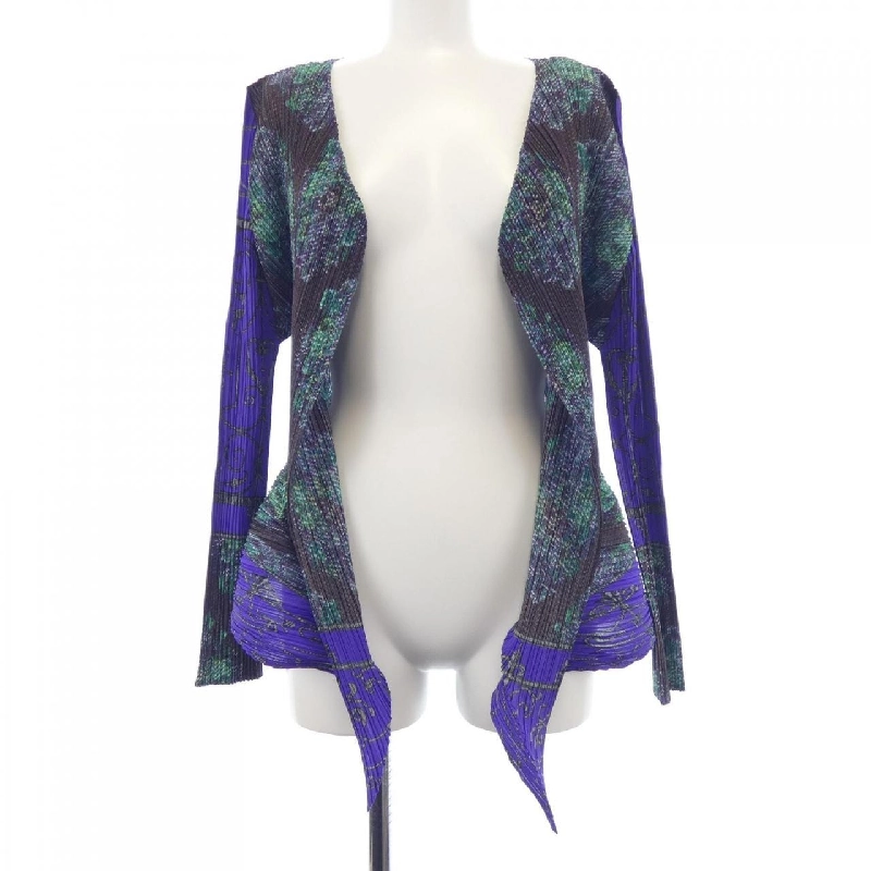 【Mã giảm giá】【Cổ điển】Áo cardigan PLEATS PLEASE 639824