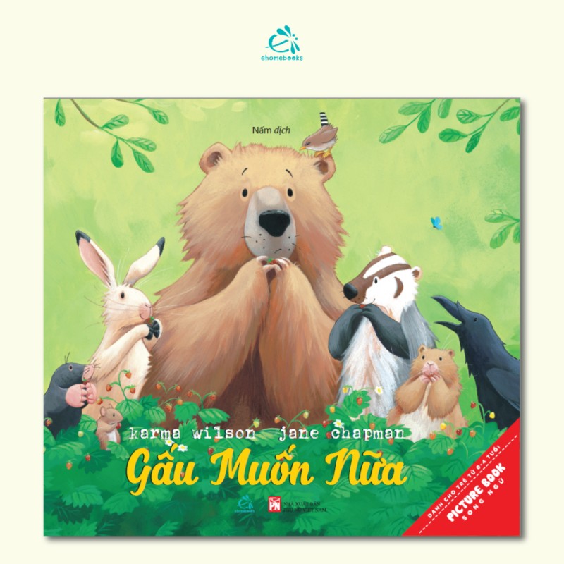 Bộ sách tranh song ngữ cho bé 0 – 6 tuổi: Gấu khôn lớn (5 tập) 184912