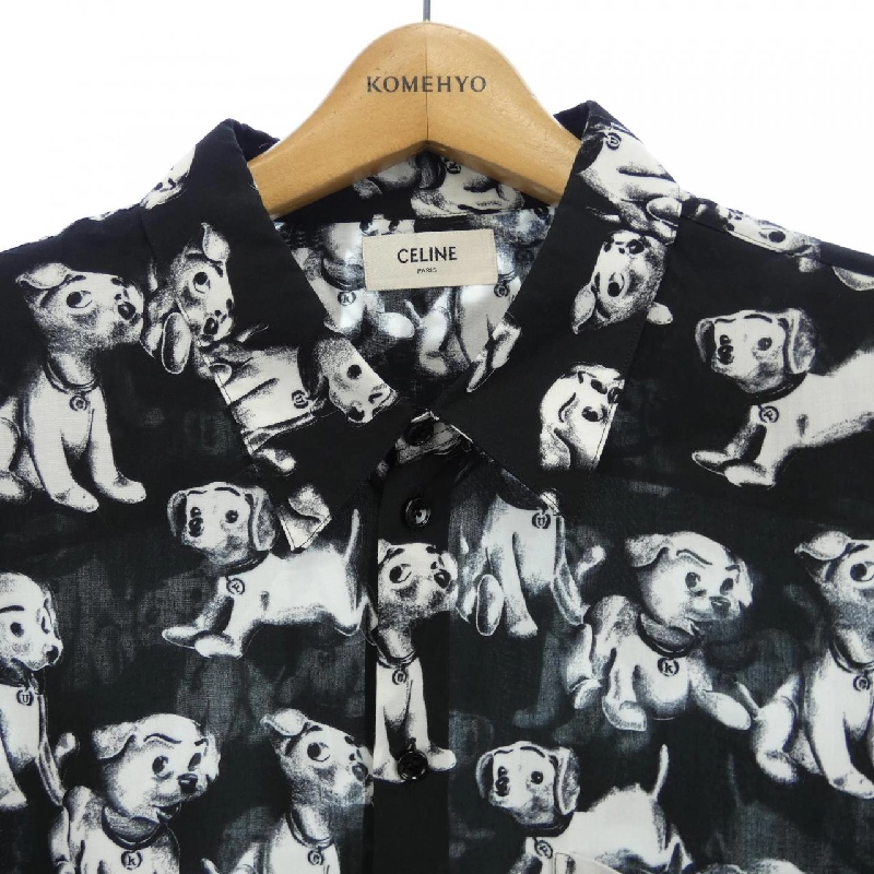 Áo sơ mi ngắn tay CELINE - Hàng hiệu Authentic 900995