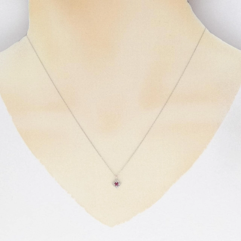 Dây chuyền ruby PT900 0.08CT - Hàng hiệu chính hãng 866946