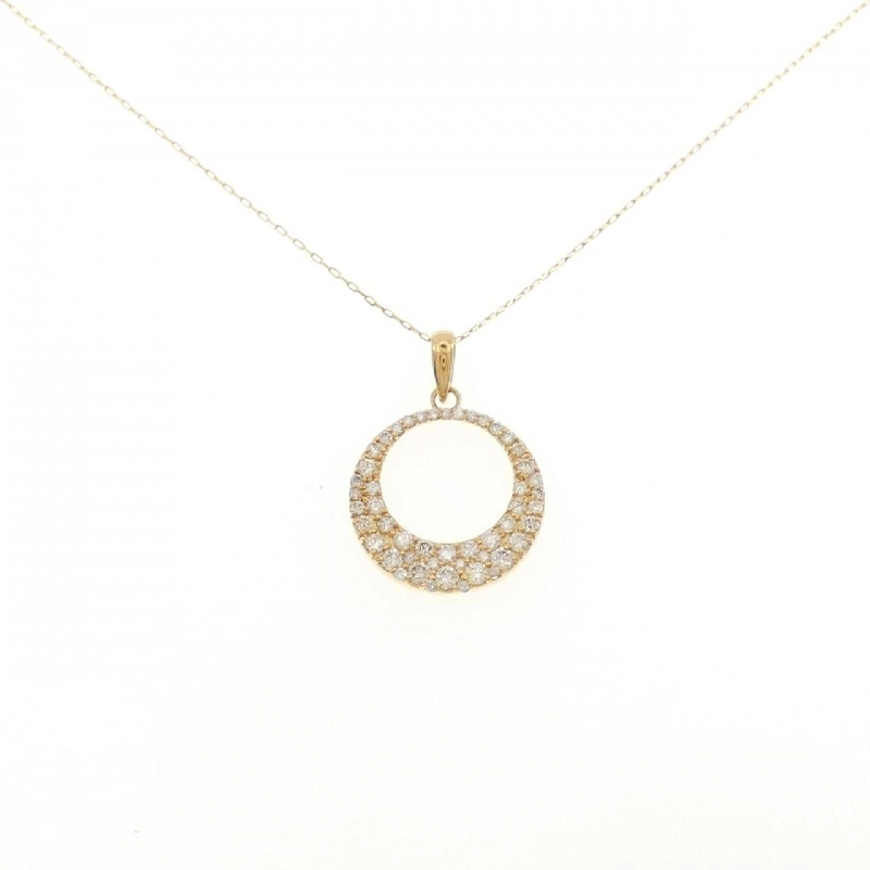 K18YG Dây chuyền kim cương 0.50CT - Hàng hiệu Chính hãng 866909