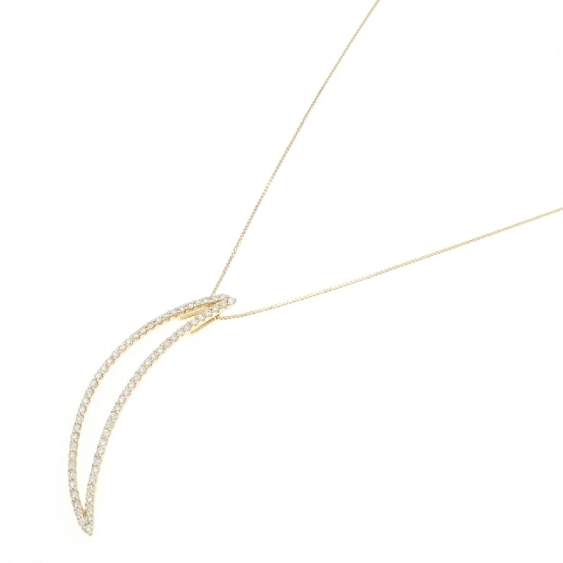 K18YG Dây chuyền kim cương 0.80CT - Hàng hiệu Chính hãng 860135