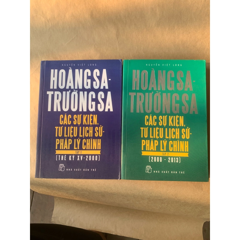 Hoàng Sa Trường Sa, các sự kiện tư liệu lịch sử pháp lý chính, hai tập, Nguyễn Việt long 369757