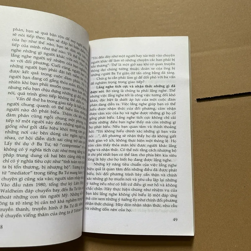 Thoả thuận đàm phán nhưng không nhượng bộ 607503