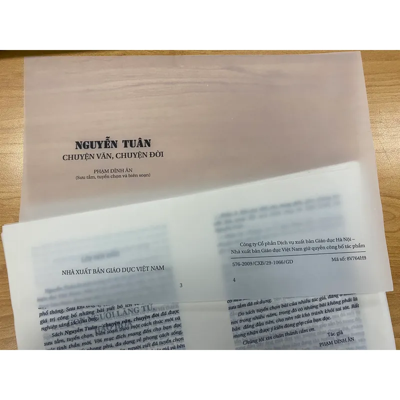 (Bản thảo) Nguyễn Tuân - Chuyện văn, chuyện đời 1112370