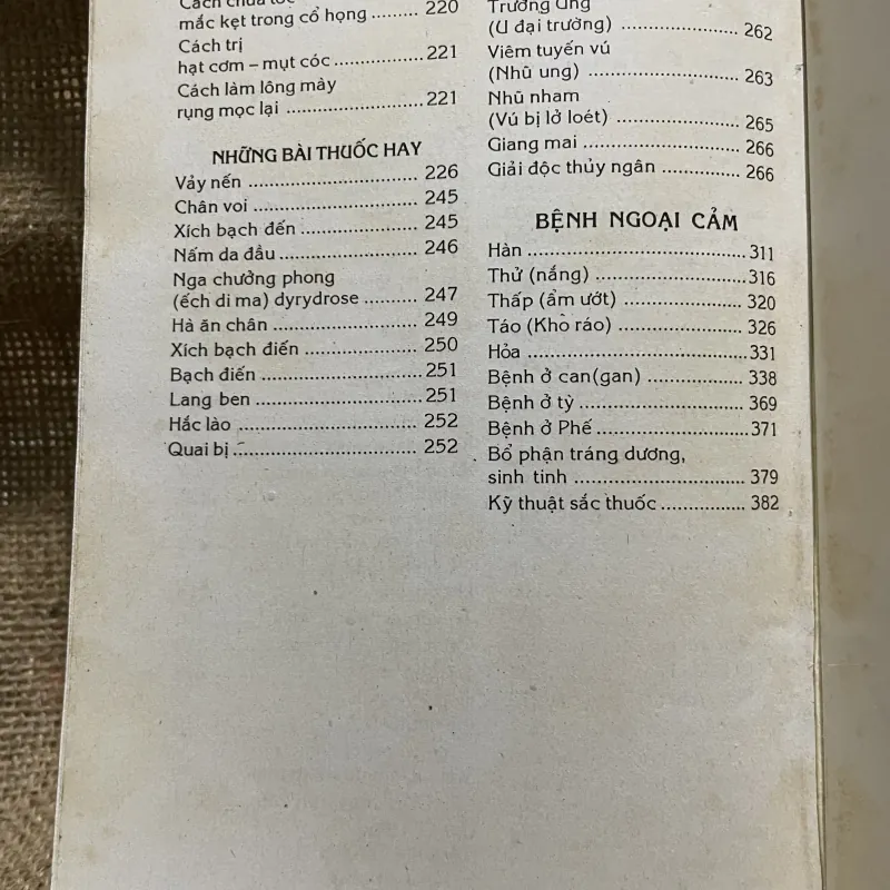 Mẹo vặt thuốc hay những bài thuốc thông thường 800377