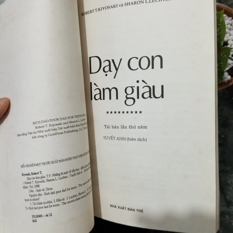 Sách Dạy Con Làm Giàu Tập 9 | Robert T. Kiyosaki 1009958