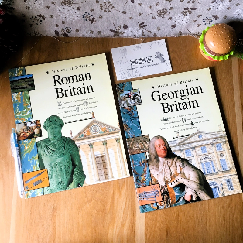 Sách kiến thức History of Britain: Roman Britain và Georgian Britain, Used 442989