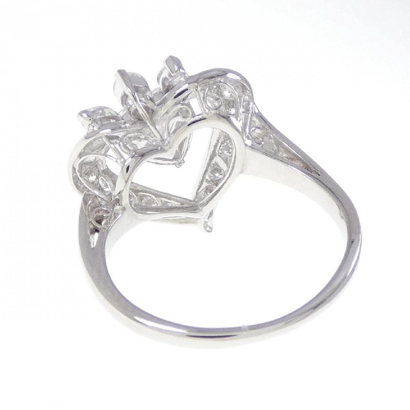 Nhẫn kim cương hình trái tim Mikimoto - Hàng hiệu Authentic 839549