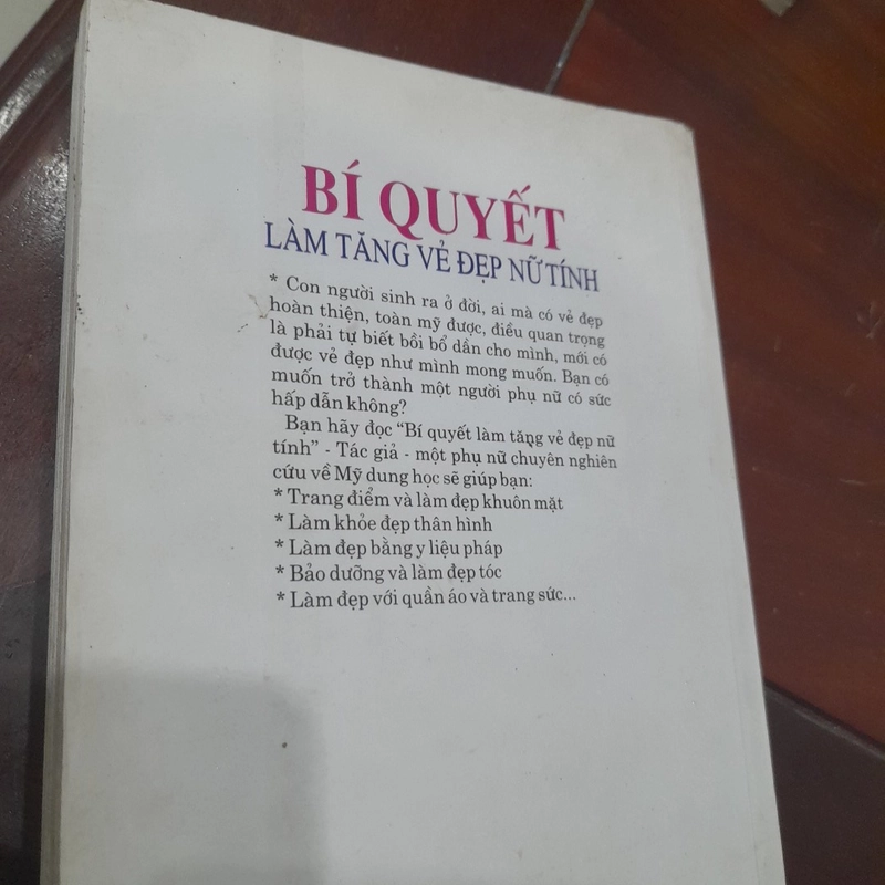 BÍ QUYẾT LÀM TĂNG VẺ ĐẸP NỮ TÍNH 275221