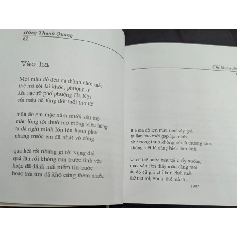 Chỉ là mơ thấy - Hồng Thanh Quang 450188