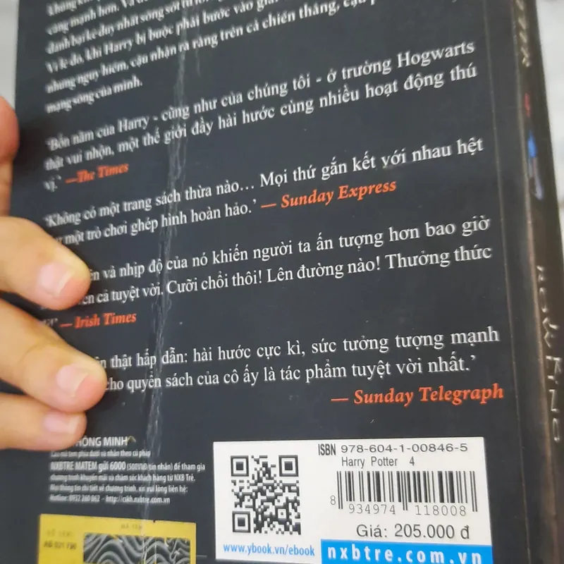 Harry potter tập 4 - bìa đen 574935