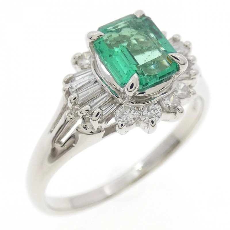Nhẫn Emerald PT850 0.84CT - Hàng hiệu Authentic 851727