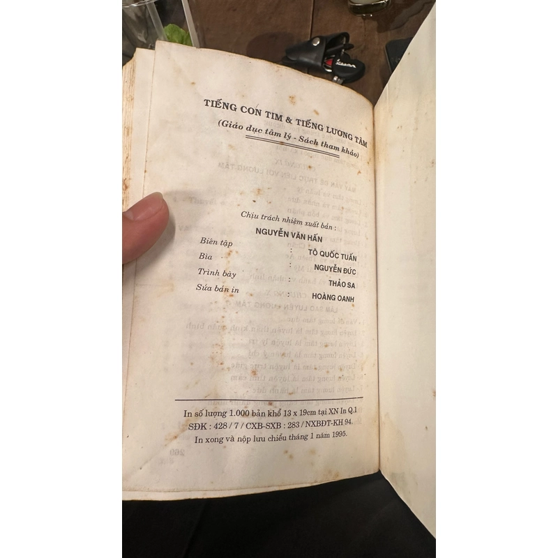 TIẾNG CON TIM VÀ TIẾNG LƯƠNG TÂM  - HOÀNG XUÂN VIỆT (Có chữ ký Tác Giả)  451945