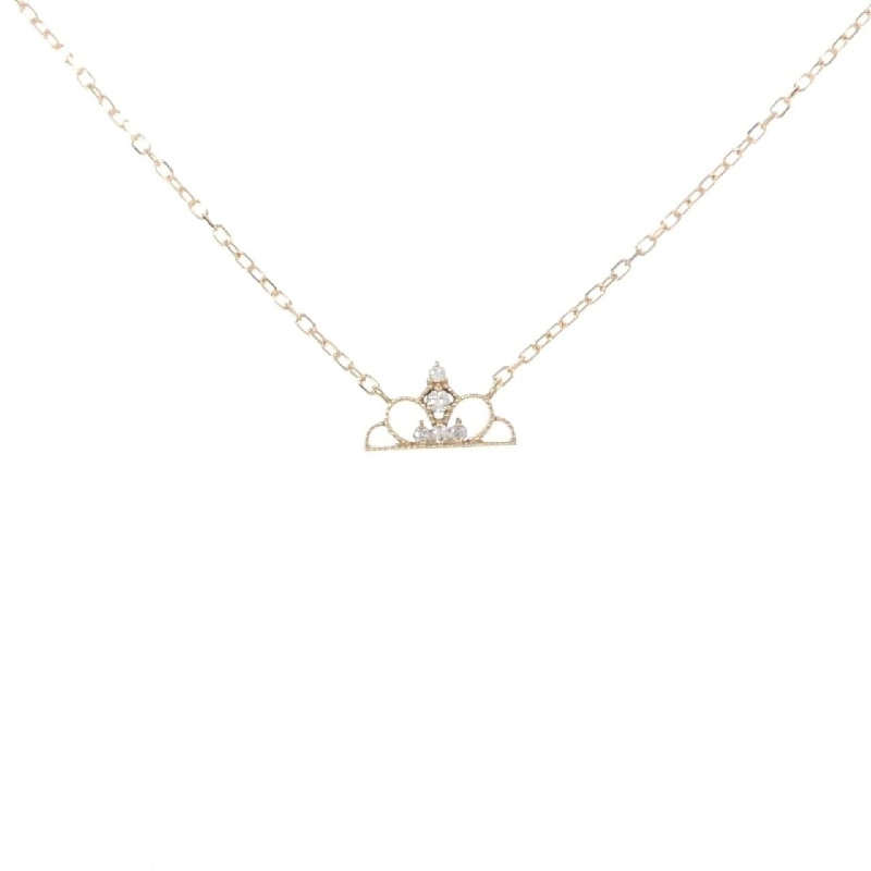 K18PG Dây chuyền kim cương 0.03CT - Hàng hiệu Chính hãng 863938