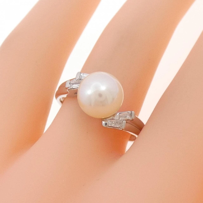 Nhẫn ngọc trai Akoya PT900 8mm - Hàng hiệu Authentic 849362