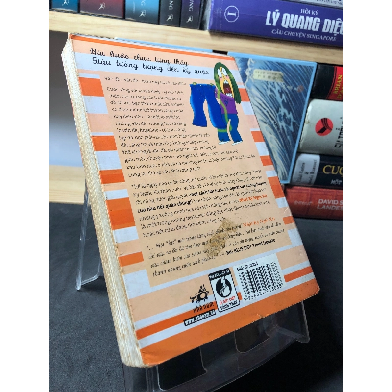 Nhật ký ngốc xít 2009 mới 70% ố rách nhẹ góc bìa Jim benton HPB1409 VĂN HỌC 917248