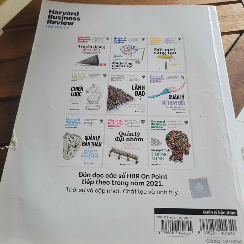 On Managing Yourself / Quản lý bản thân	Harvard Business Review 522020