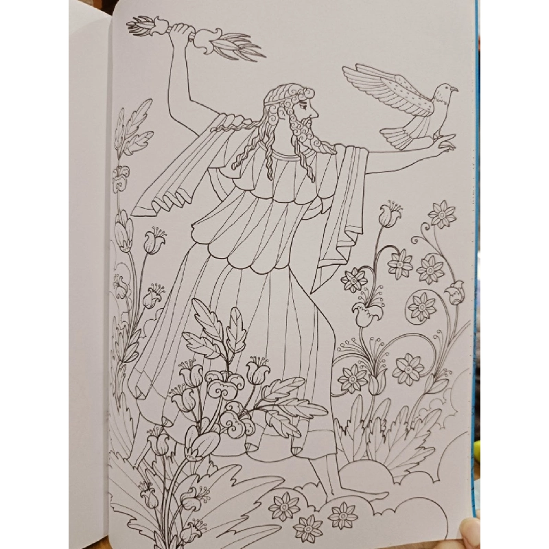 Lung linh sắc màu: Hi Lạp diệu kì (Sách tô màu cho mọi lứa tuổi) - Lee Il Sun 784509