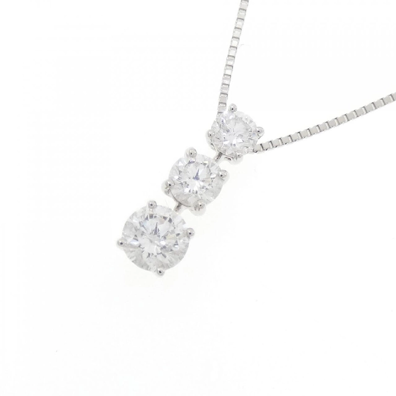 Dây chuyền kim cương PT900/PT850 0.76CT - Hàng hiệu Chính hãng 860300