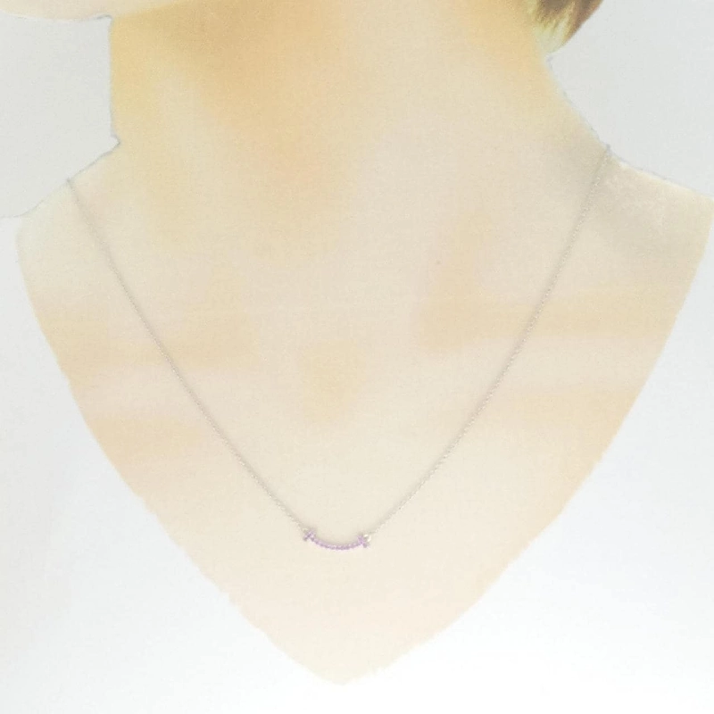 Tiffany T Smile Mini Necklace - Hàng hiệu Authentic 843354