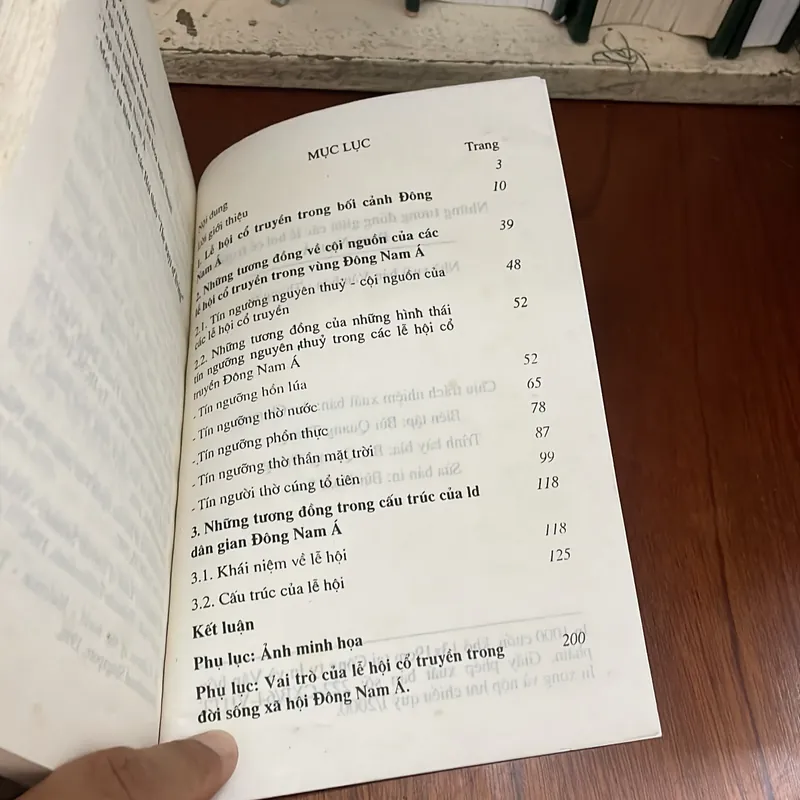II Tựa sách: Những Tương Đồng Giữa Các Lễ Hội Cổ Truyền Đông Nam Á - Trần Bình Minh - 2000 589101