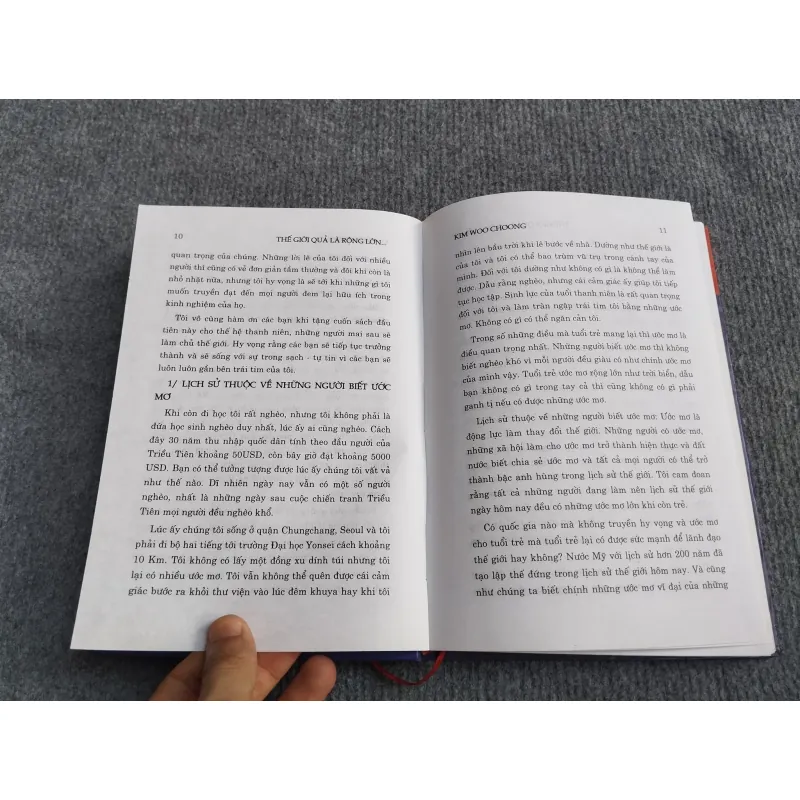 THẾ GIỚI QUẢ LÀ RỘNG LỚN VÀ CÓ RẤT NHIỀU VIỆC PHẢI LÀM - KIM WOO CHOONG 568054