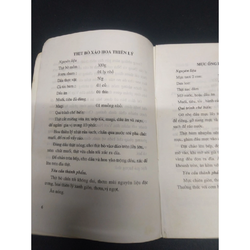 Phương pháp chế biến các món ăn đồng quê Quang Chiến - Nguyễn Anh Duy 2005 mới 70% ố vàng bẩn HCM1504 kỹ năng 138584