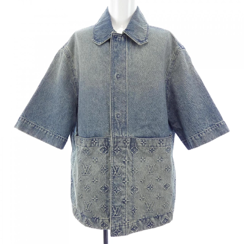Áo khoác denim ngắn tay Louis Vuitton HOS46WY38 - Hàng hiệu Authentic 885160