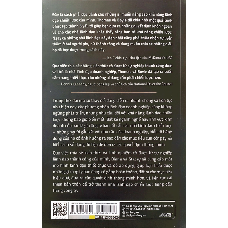 Trở Thành Nhà Lãnh Đạo Chiến Lược - Diana Thomas, Stacey Boyle 287905