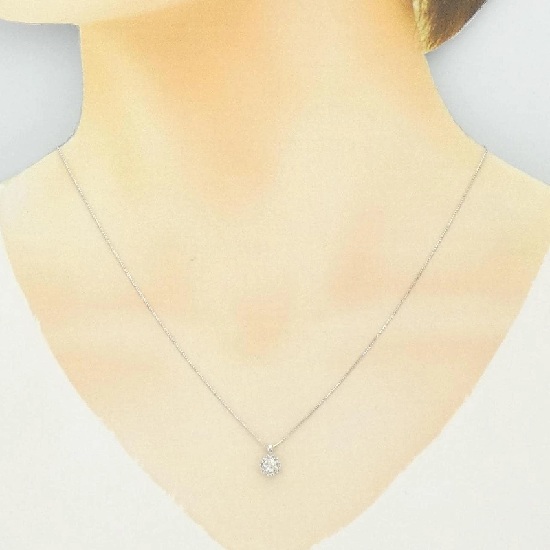 K10WG Dây chuyền kim cương 0.27CT - Hàng hiệu Chính hãng 858436