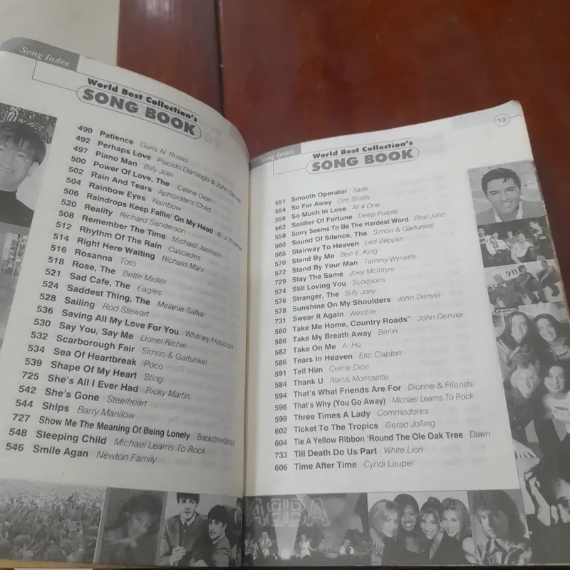 World Best Collection's SONG BOOK 705269
