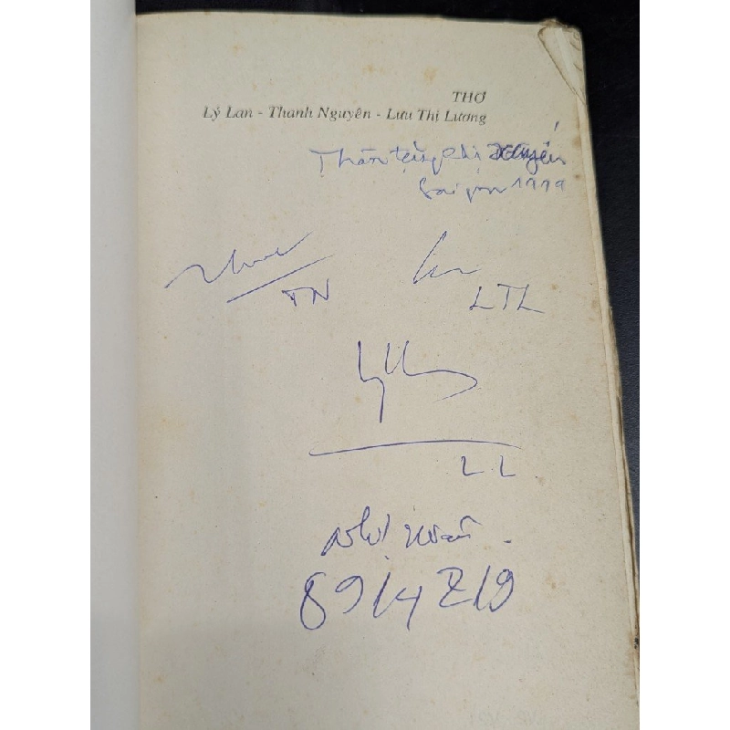 Thơ Lý Lan - Lưu Thị Lương - Thanh Nguyên 450205