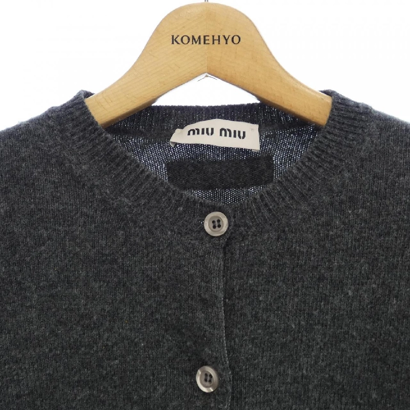 Miu Miu MIU MIU áo khoác cardigan 640368
