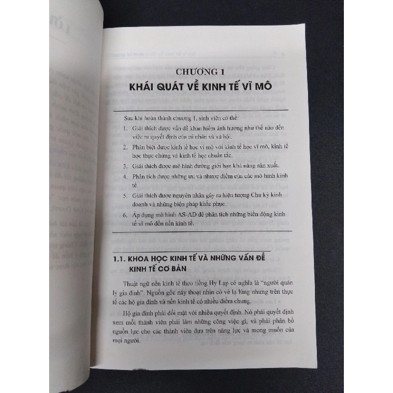 Kinh tế vĩ mô mới 80% ố rách bìa trước HCM2606 Nguyễn Minh Tuấn GIÁO TRÌNH, CHUYÊN MÔN 915977