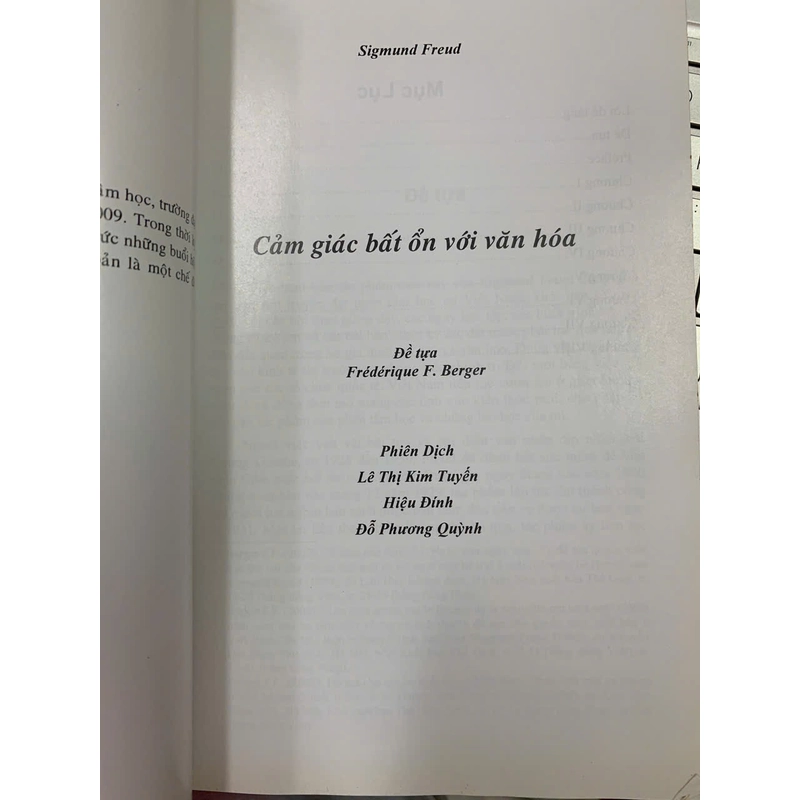 CẢM GIÁC BẤT ỔN VỚI VĂN HÓA - SIGMUND FREUD 489948