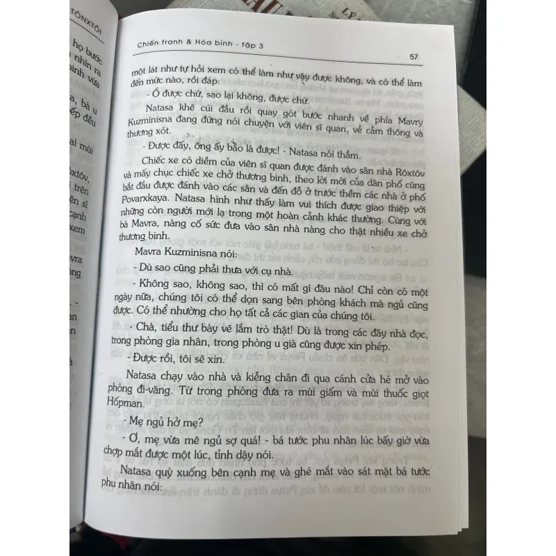 CHIẾN TRANH VÀ HOÀ BÌNH (BỘ 3 CUỐN - BÌA CỨNG) - L.TÔNXTÔI 1019284