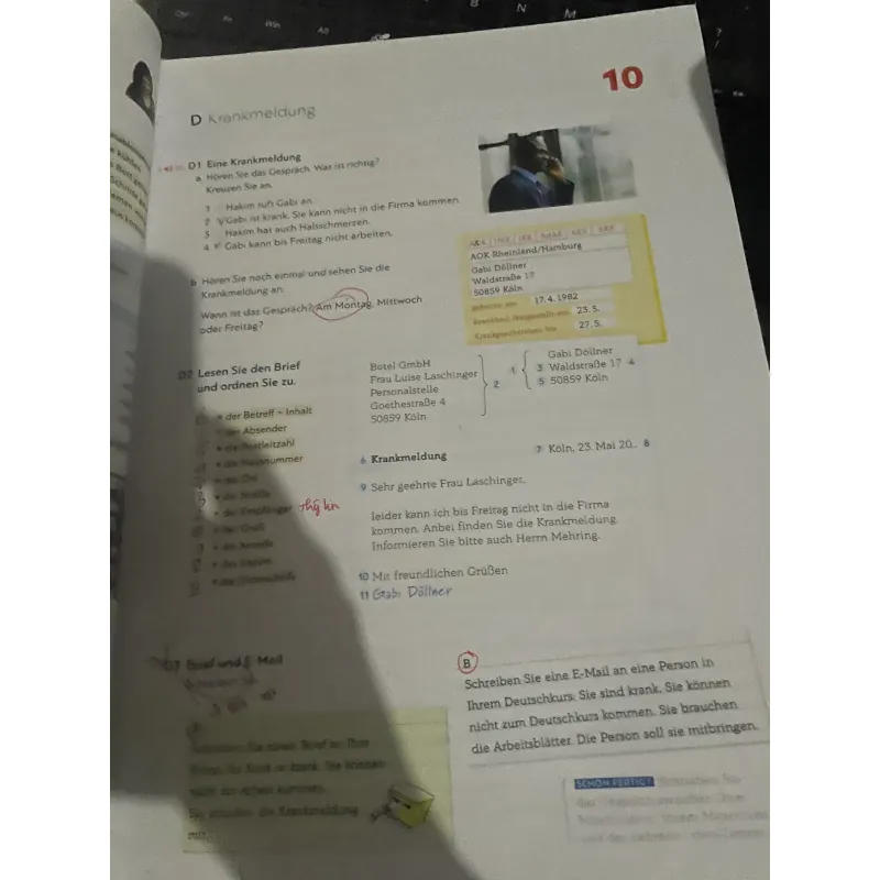 Sách giáo trình tiếng Đức Schritt Plus NEU A1.2 Kurs- und Arbeitsbuch A1.2 1023987