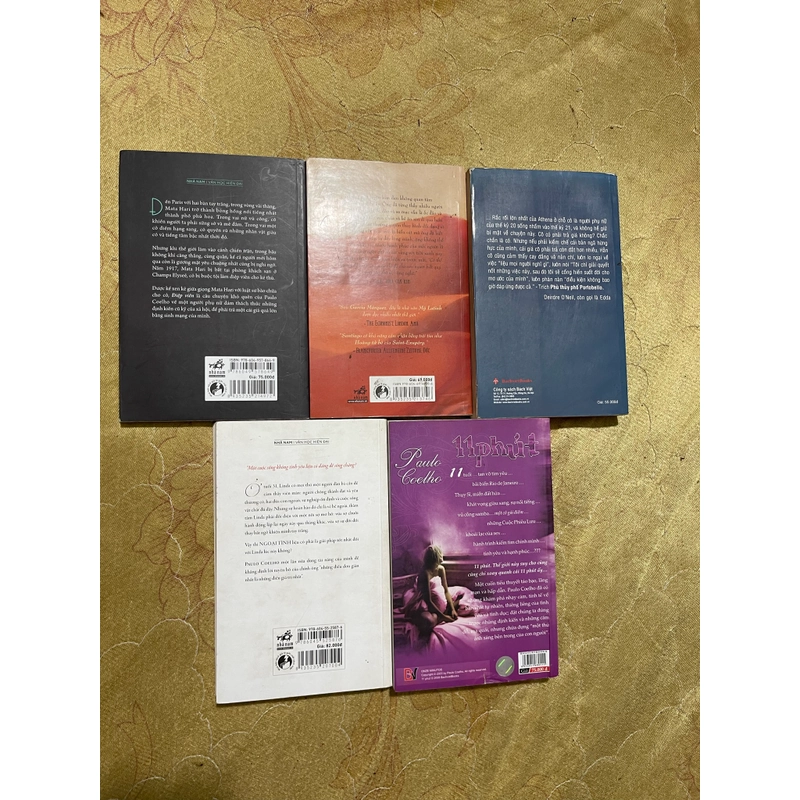 COMBO PAULO COELHO- NHÀ GIẢ KIM- PHÙ THUỶ PHỐ PORTOBELLO- ĐIỆP VIÊN- 11 PHÚT- NGOẠI TÌNH 550312