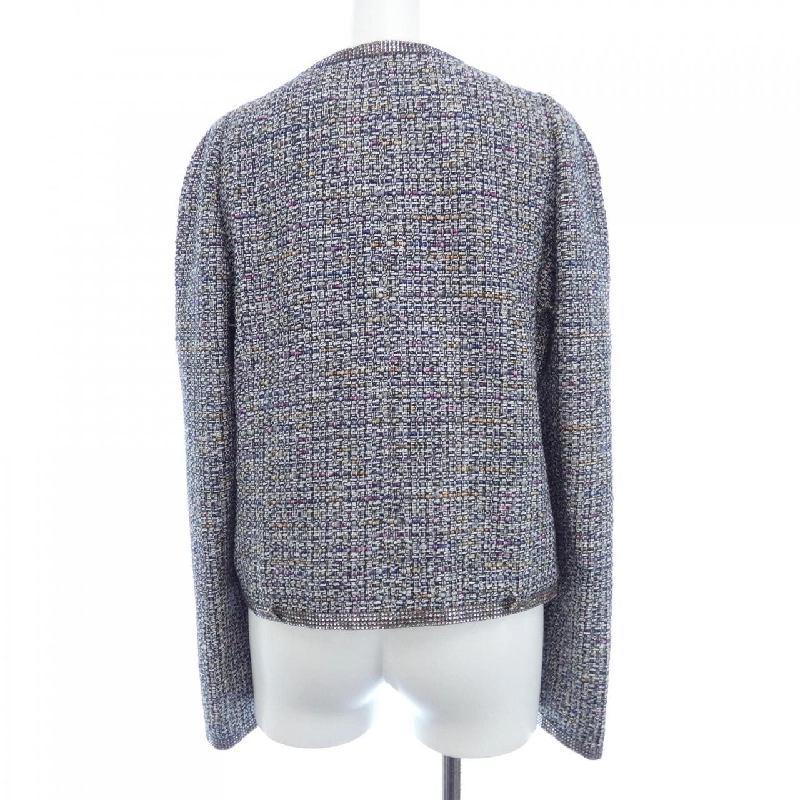 Áo khoác không cổ CHANEL P40905V29665 631766