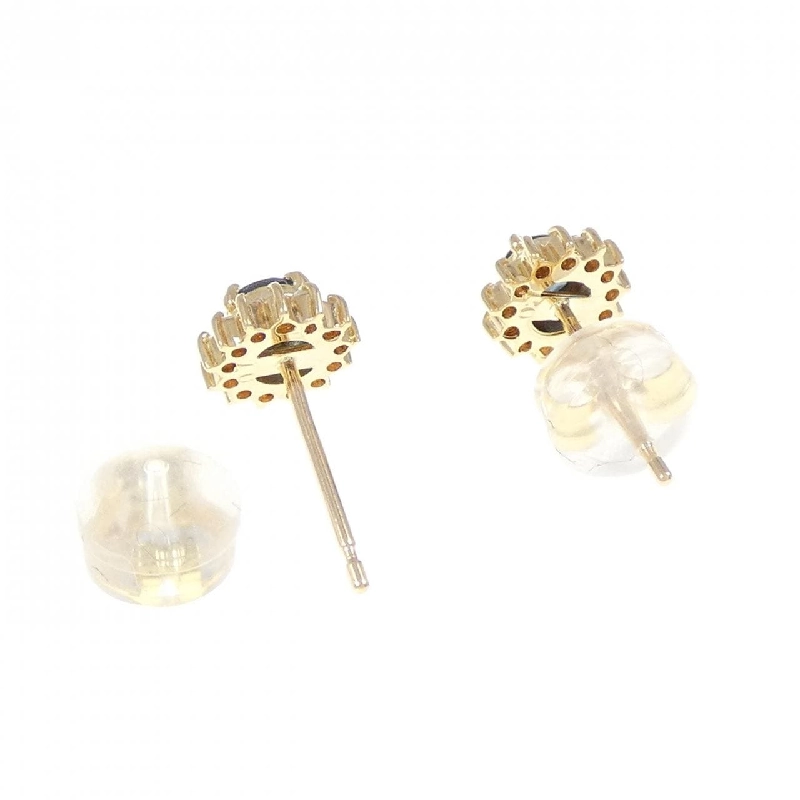 K18YG Sapphire Bông tai - Hàng hiệu Chính hãng 875262