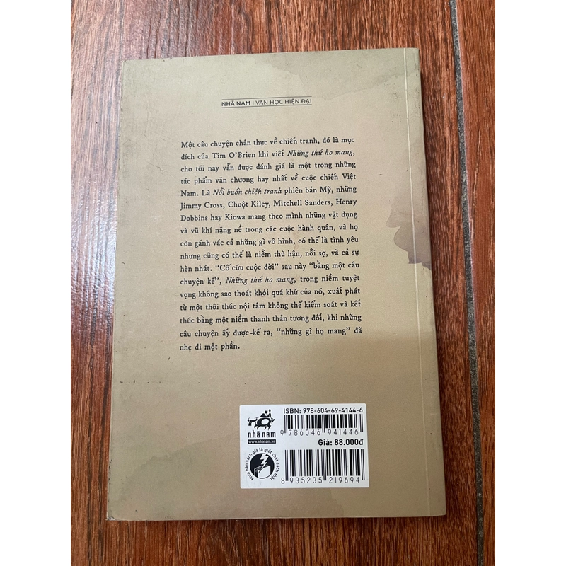 Những thứ họ mang - Tim Obrien (BM) 470986