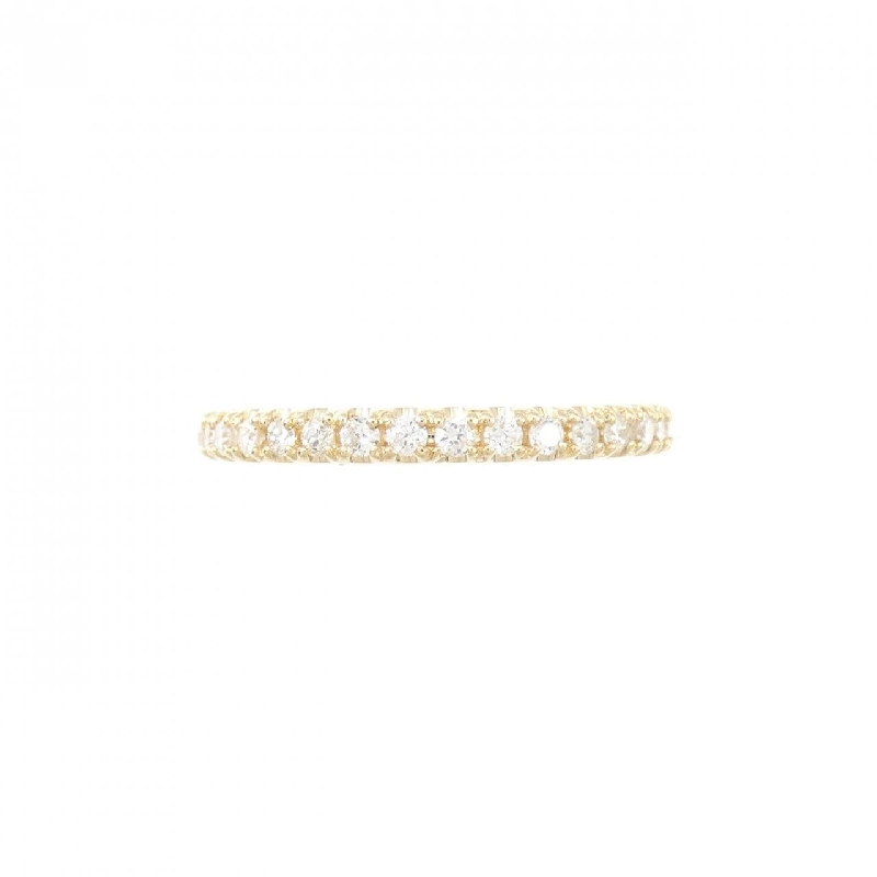 Nhẫn kim cương K18YG Half Eternity 0.20CT - Hàng hiệu Chính hãng 856272