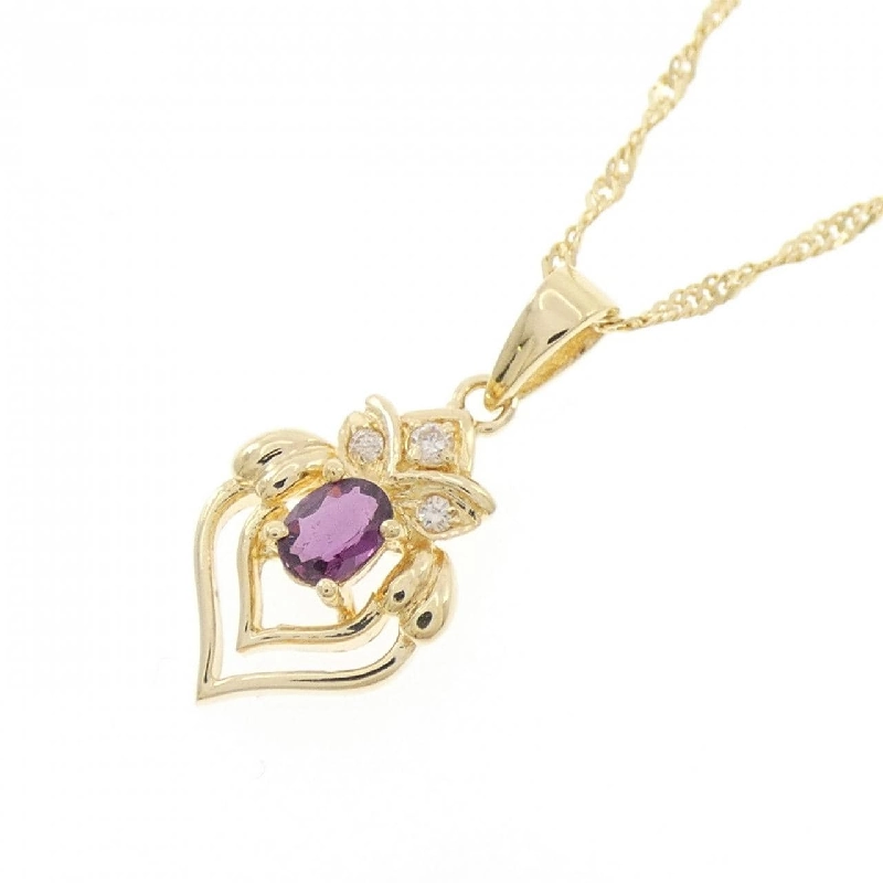 Dây chuyền Sapphire 18KYG/750YG - Hàng hiệu Authentic 862317